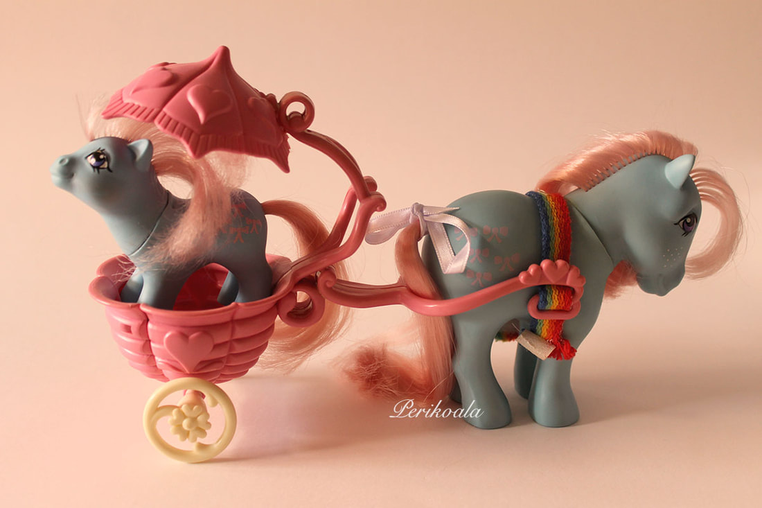 Carrito Bebé Pony ║ Baby Pony Stroller - MI PEQUEÑO PONY G1 ESPAÑA